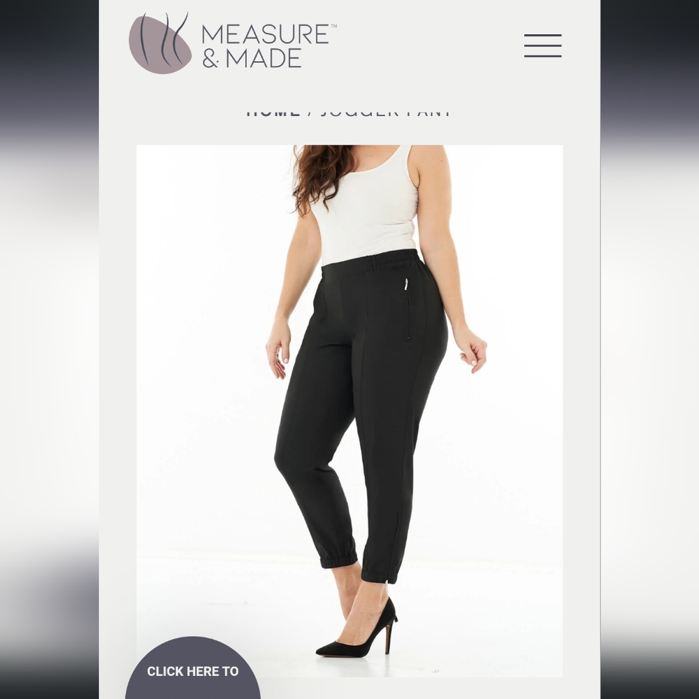 Lightweight cropped joggers